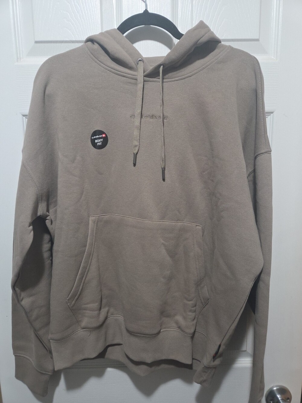 Quiksilver Hoodie Pullover Brindle Boxy Fit Men's Large - New